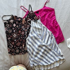 Ann Taylor Camisoles bundle. Size xxs-sp.